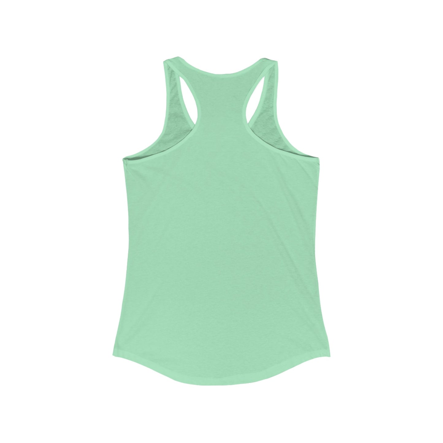 Summer Garden Women's Racerback Tank Top - Floral Graphic Tee for Warm Weather