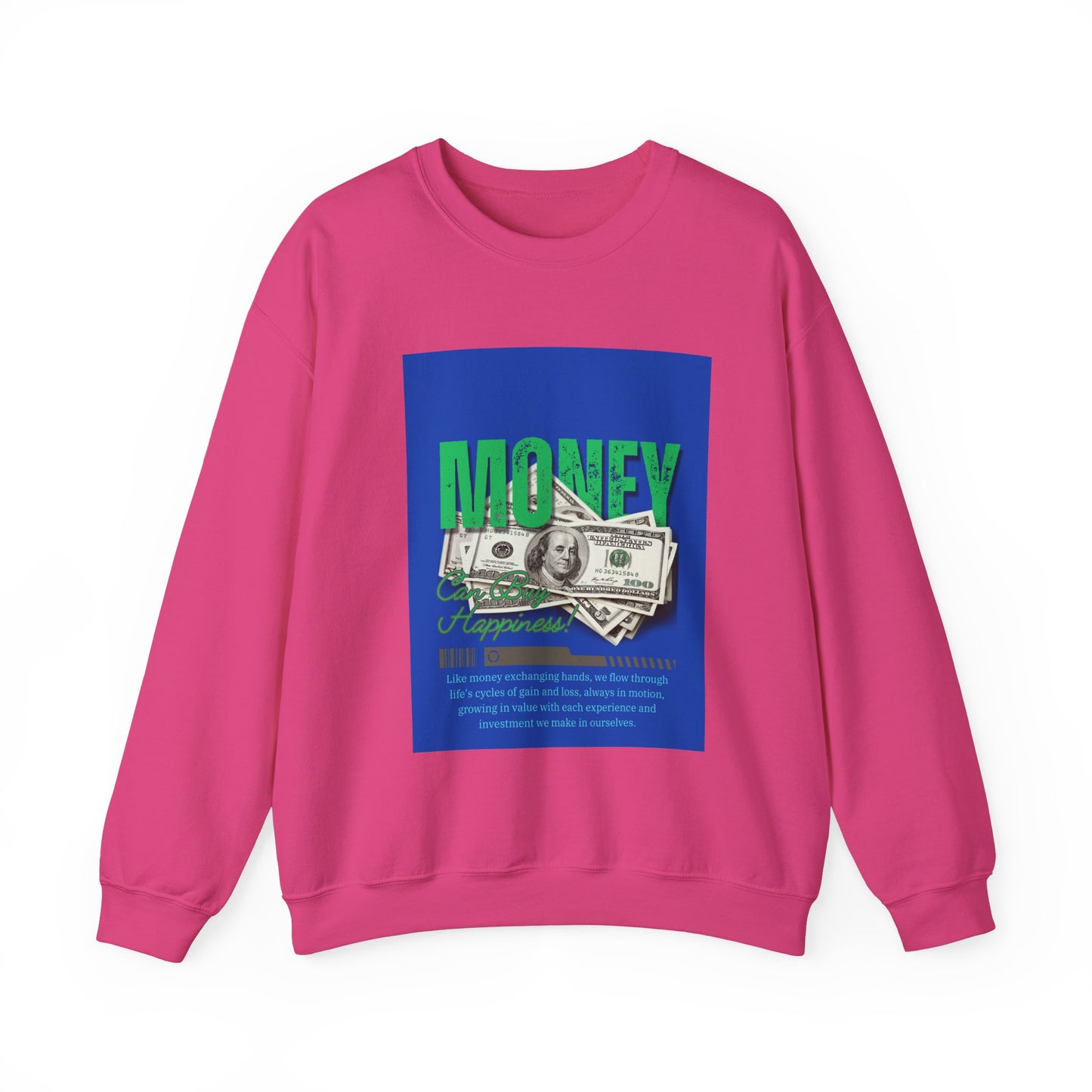 Money Happiness Unisex Heavy Blend™ Crewneck Sweatshirt