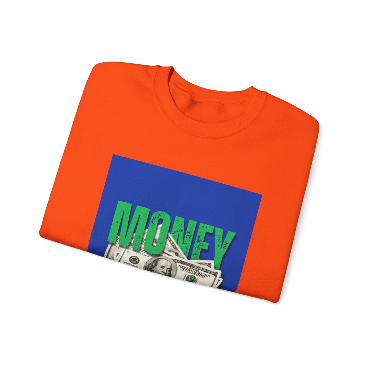 Money Happiness Unisex Heavy Blend™ Crewneck Sweatshirt