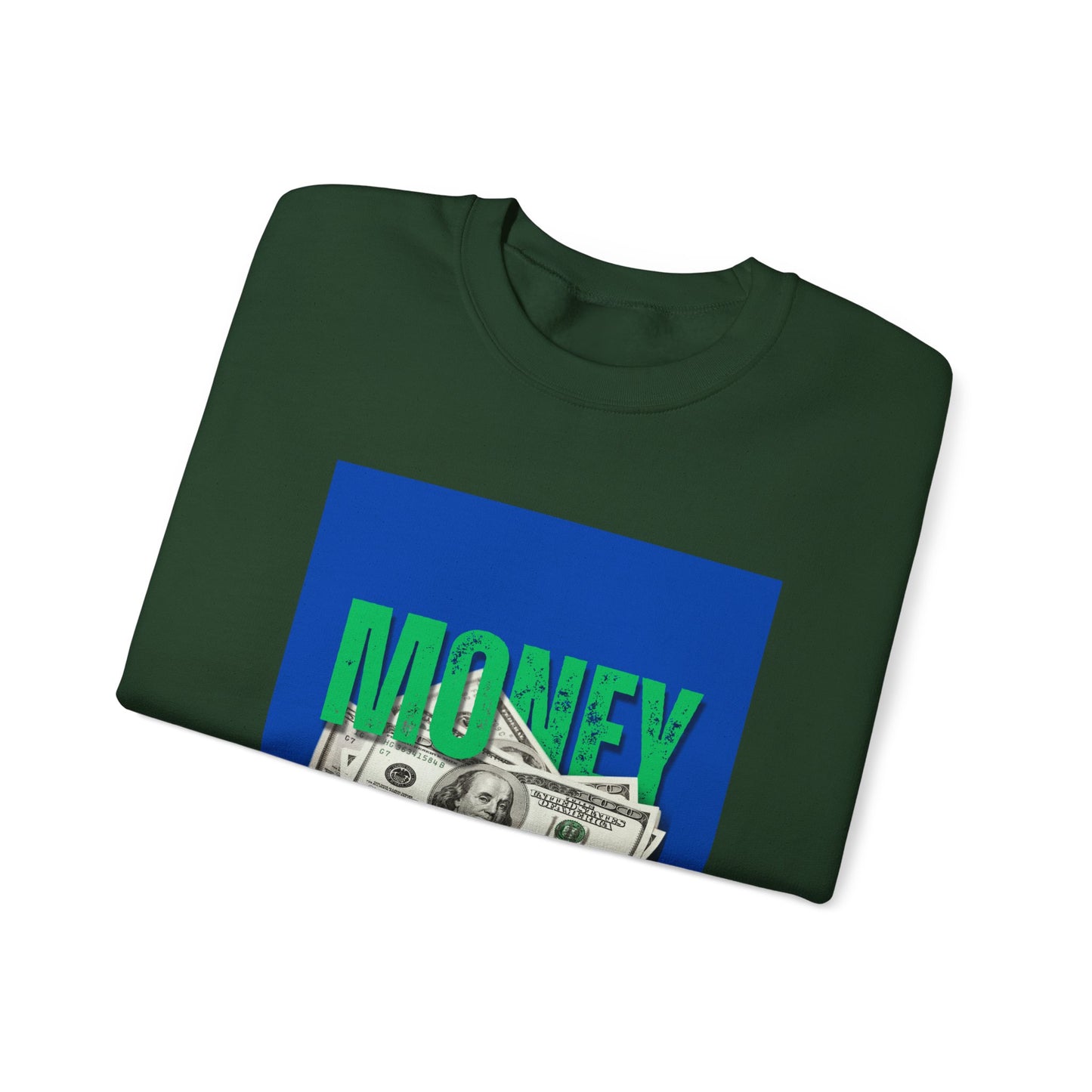 Money Happiness Unisex Heavy Blend™ Crewneck Sweatshirt