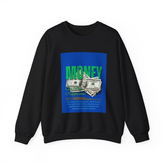 Money Happiness Unisex Heavy Blend™ Crewneck Sweatshirt